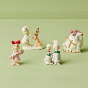 Lenox Who-Ville Accessories 4-Piece Figurine Set